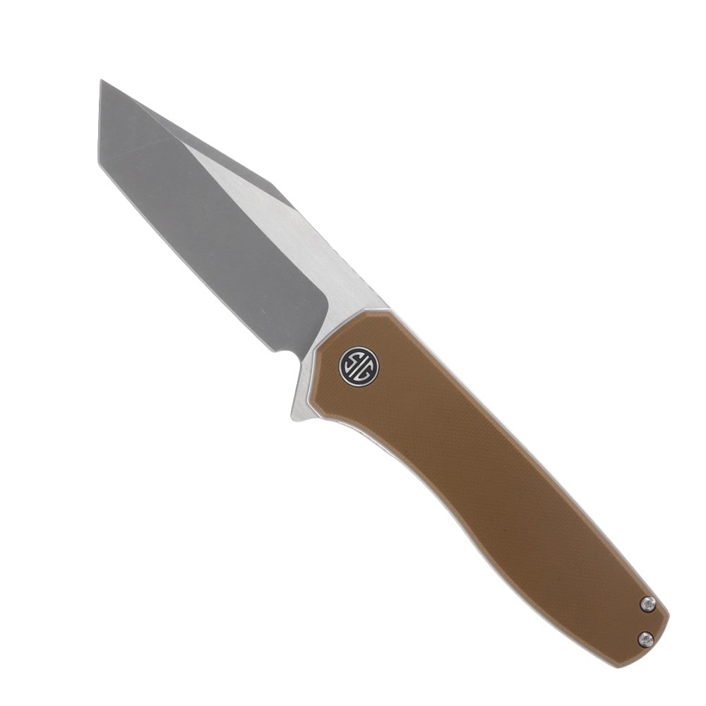 Eikonic Knife Company Eikonic Sig Sauer Xiphos Folding Tanto Knife, Coyote - XI6SBRN