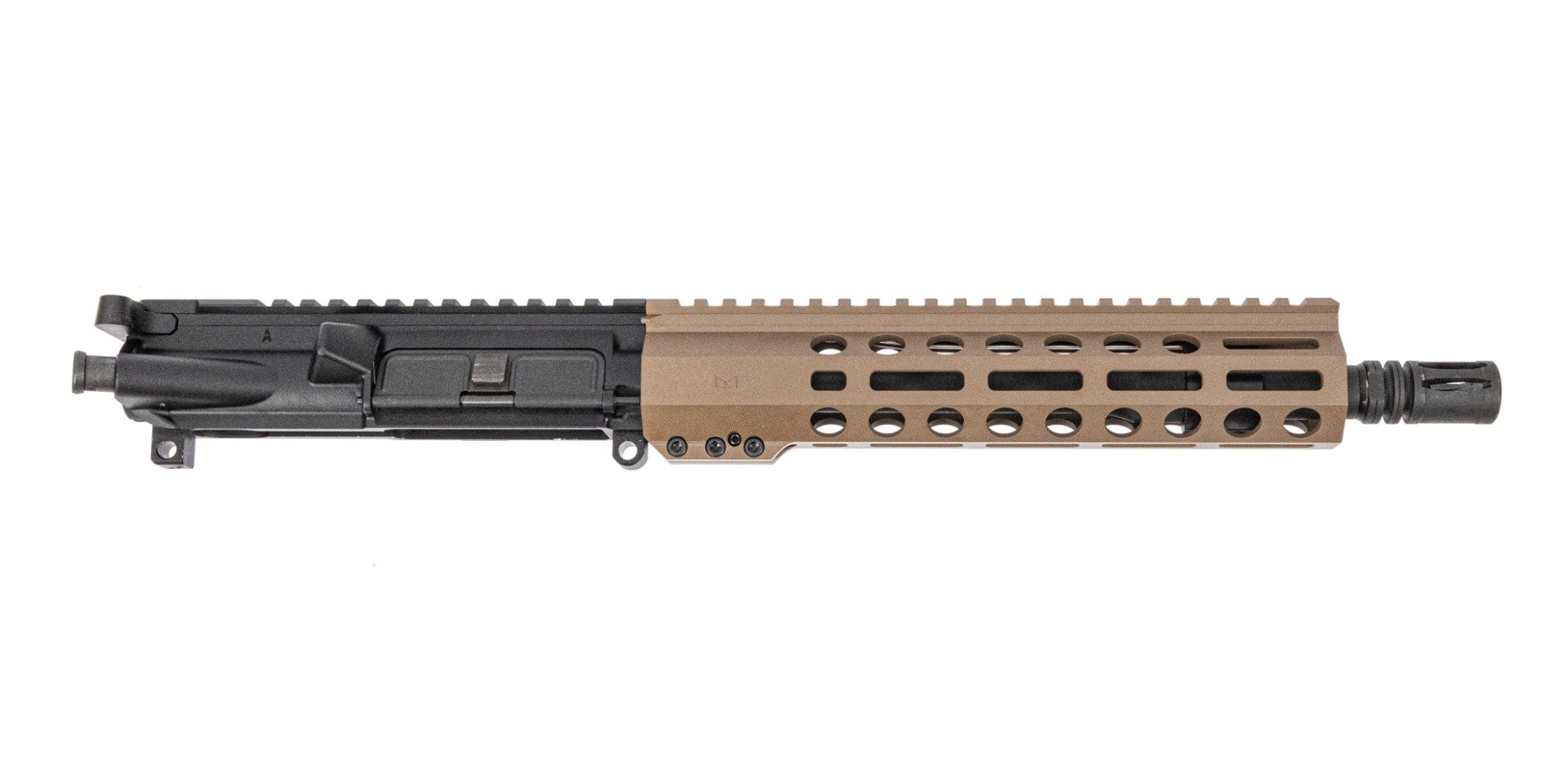 PSA Guardsman-15 10.3" 5.56 NATO 1/7 CL Phosphate 9" MLOK Upper with BCG & CH, FDE - Palmetto State Armory