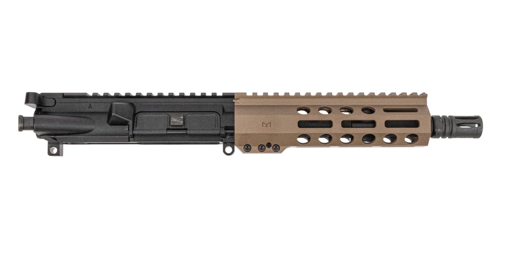 PSA Guardsman-15 8" 300BLK 1/7 CL Phosphate 7" MLOK Upper with BCG & CH, FDE - Palmetto State Armory
