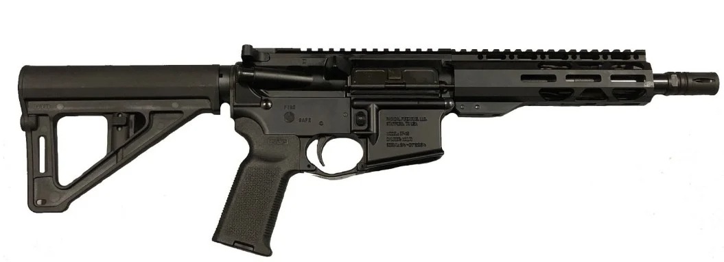 Radical Firearms Pistol .300AACBlackout 8.5" 30rds Semi-Auto Pistol, Black - Radical Firearms
