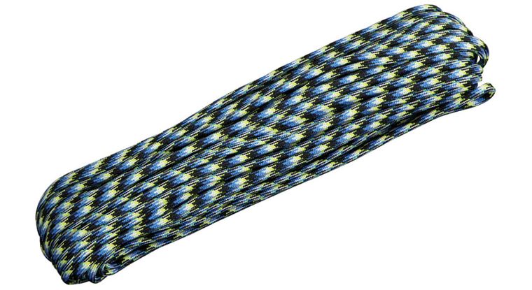 Atwood Parachute Cord 100 ft, Blue Snake