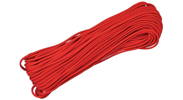 Atwood Parachute Cord 100 ft, Red