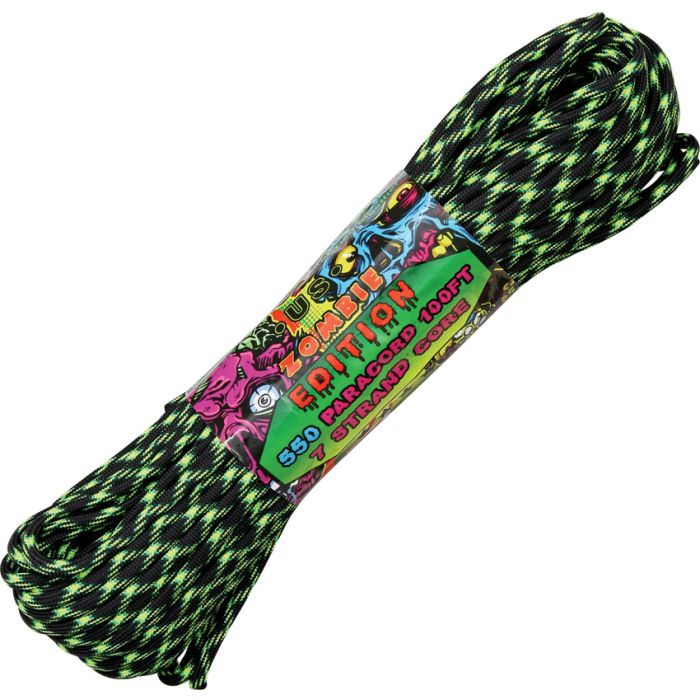 Atwood Parachute Cord 100 ft, Decay Zombie