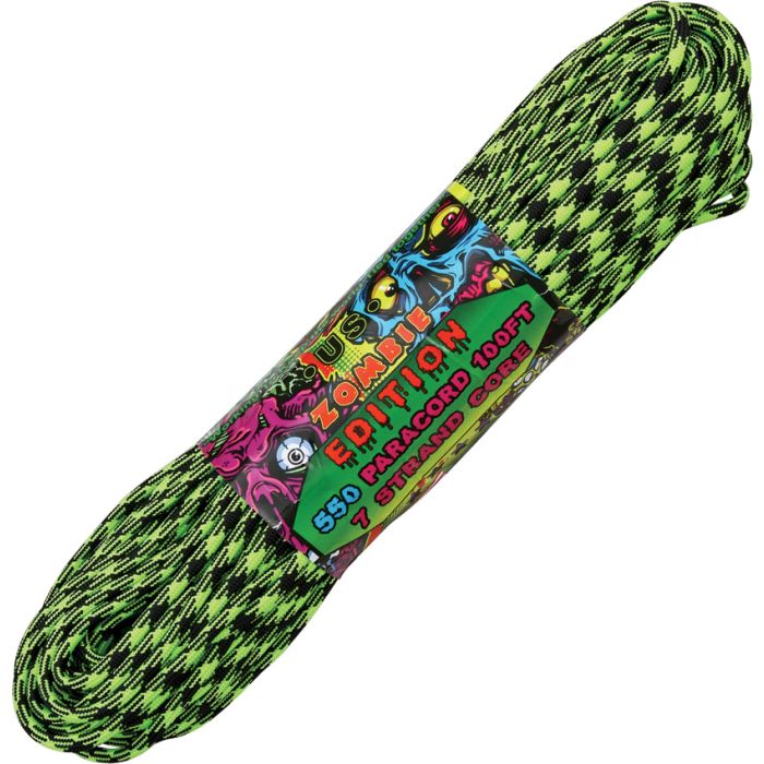 Atwood Parachute Cord 100 ft, Outbreak Zombie