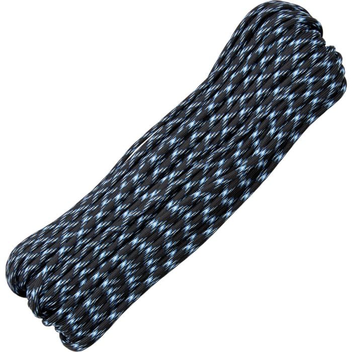 Atwood Parachute Cord 100 ft, Blue Lightning