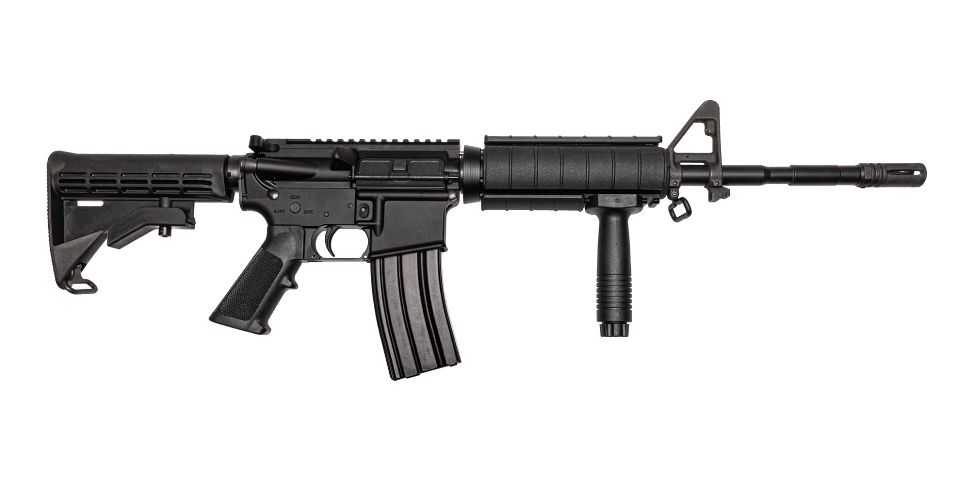 PSA "M4A1" 14.5" P&W 5.56 1/7 Nitride Quad Rail Rifle - Palmetto State Armory
