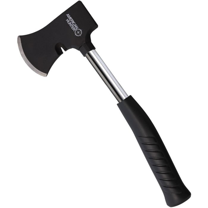 American Hunter Carbon Steel Hand Axe, Black - AH027 - American Hunter Knives
