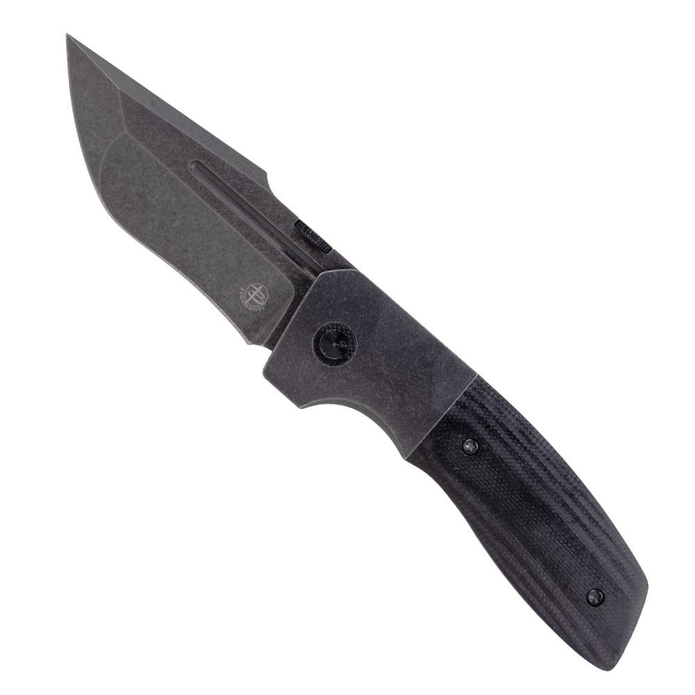 Begg Knives Begg Knives One Folding Tanto Knife, Blackout - BG064