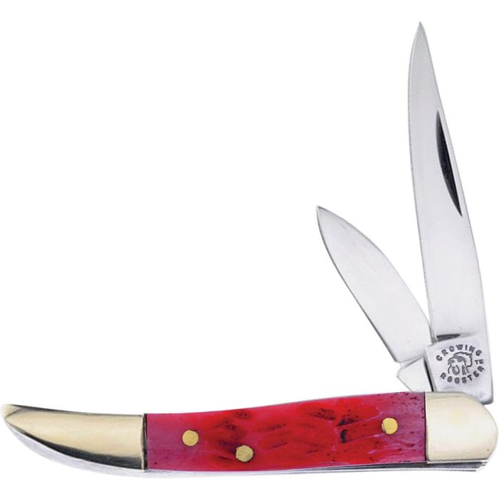 Frost Cutlery Toothpick Pocket Knife, Red - FCR973RPB