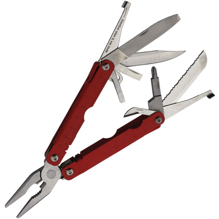 Hard Hat Journeyman Multi Tool, Red - HH911RD