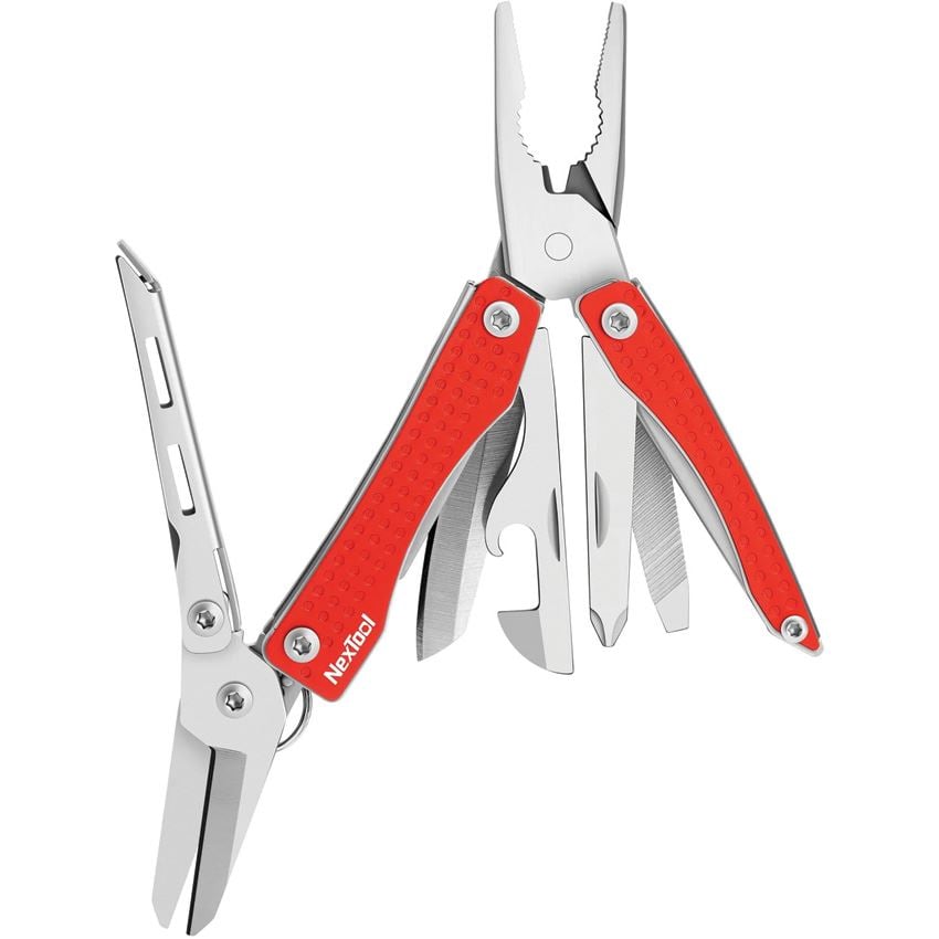 NexTool Mini Flagship Multi Tool, Red- NTL20051
