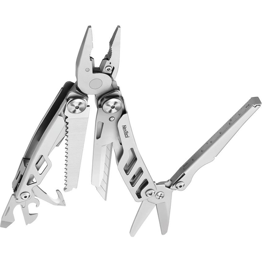 NexTool Flagship Pro Multi Tool, Silver - NTL20232