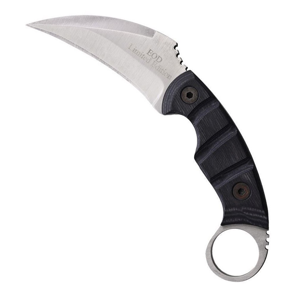 Ranger Knives Ranger Knives Fixed Blade Karambit Knife, Gray - RN9467