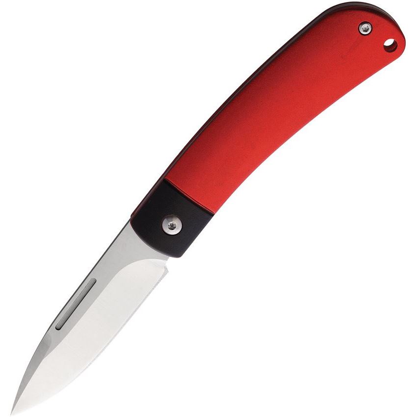 Rough Rider APTA Folding Drop Point Knife, Red - RR2282 - Rough Rider Knives