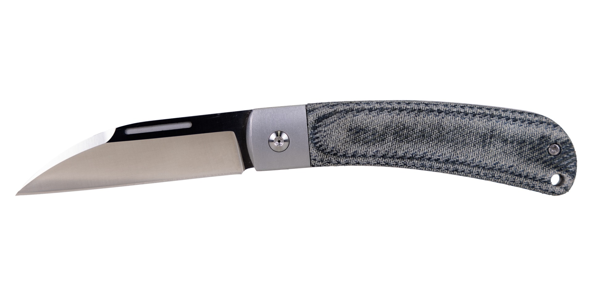 Rough Rider APTA Folding Wharncliffe Knife, Blue Micarta - RR2285 - Rough Rider Knives