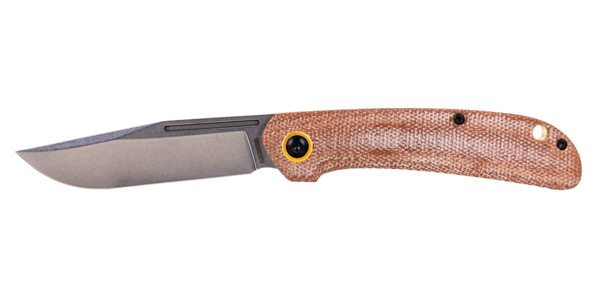 Rough Rider Slipjoint Clip Point Knife, Brown - RR2640 - Rough Rider Knives