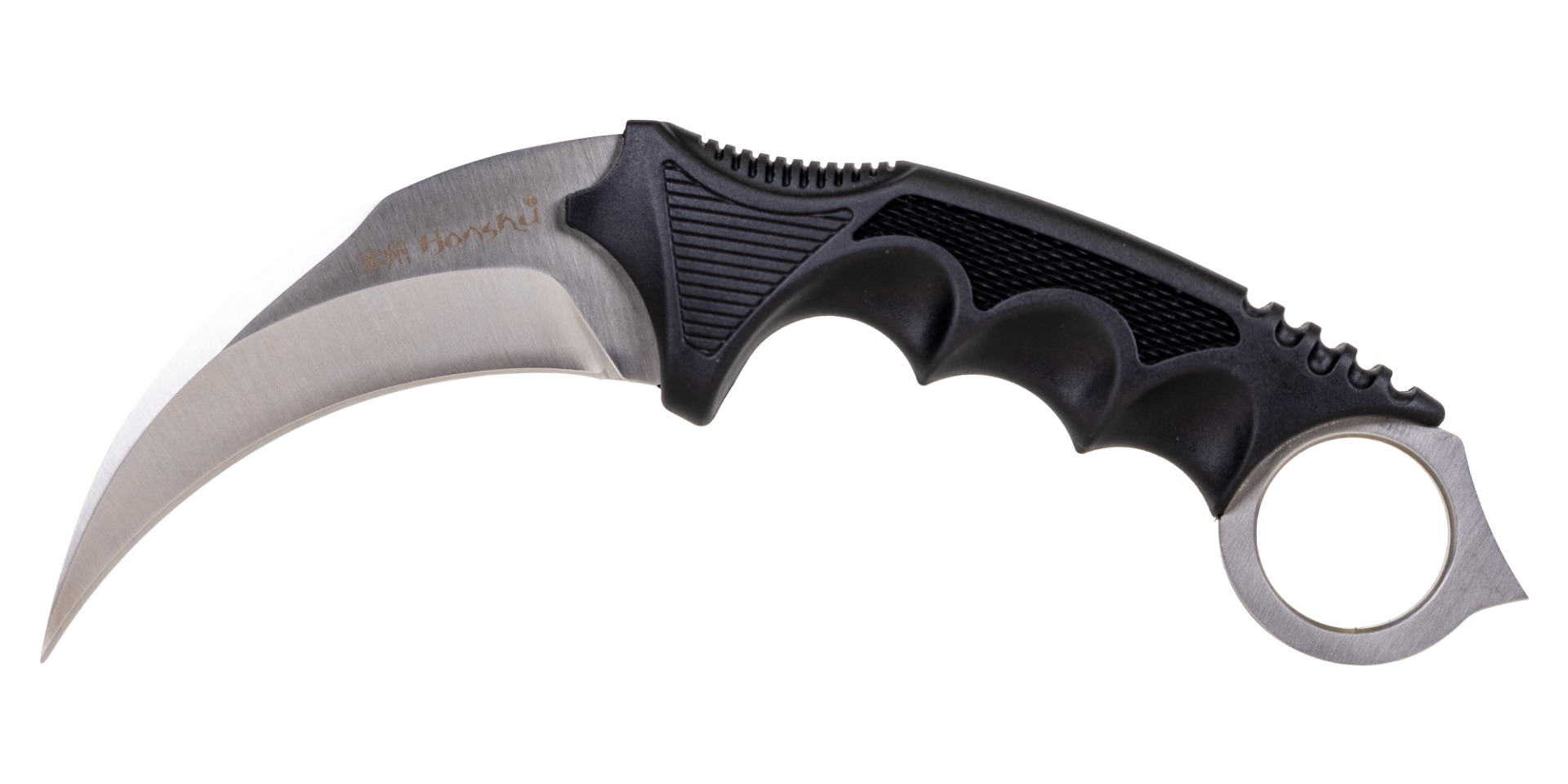 United Cutlery Honshu Karambit Fixed Blade Hawkbill Knife w/ Shoulder Harness, Satin - UC2977 - United Cutlery