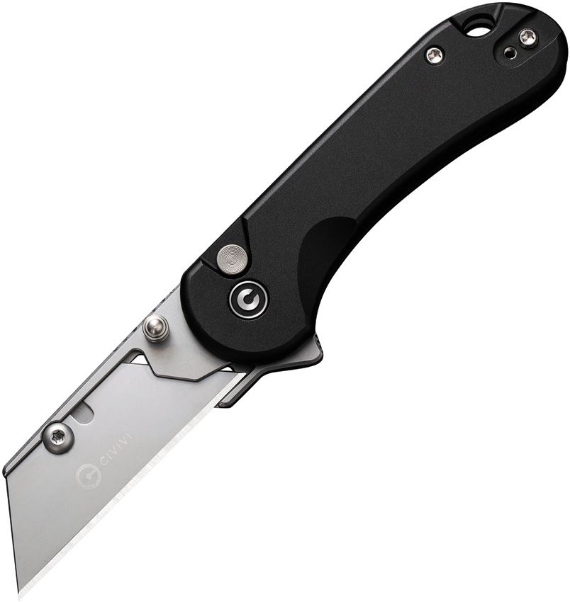 Civivi Elementum Folding Utility Knife, Black - CIVC23039B1 - Civivi