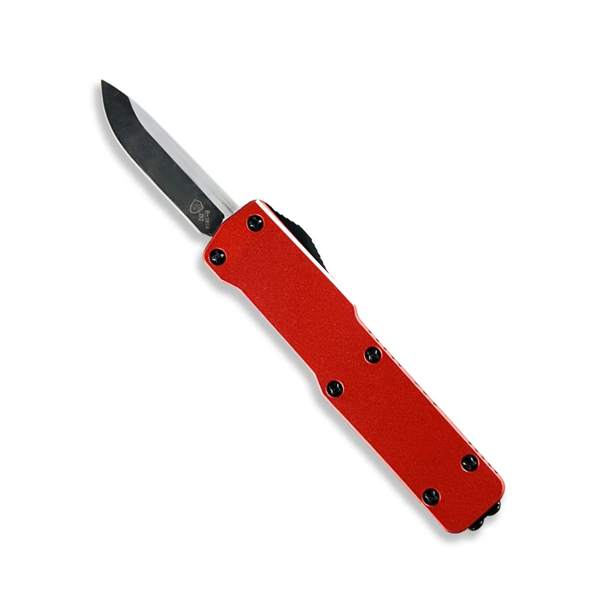 Templar Knife California Legal OTF Drop Point Knife, Red - CA-ARD-32-1 - Templar Knife