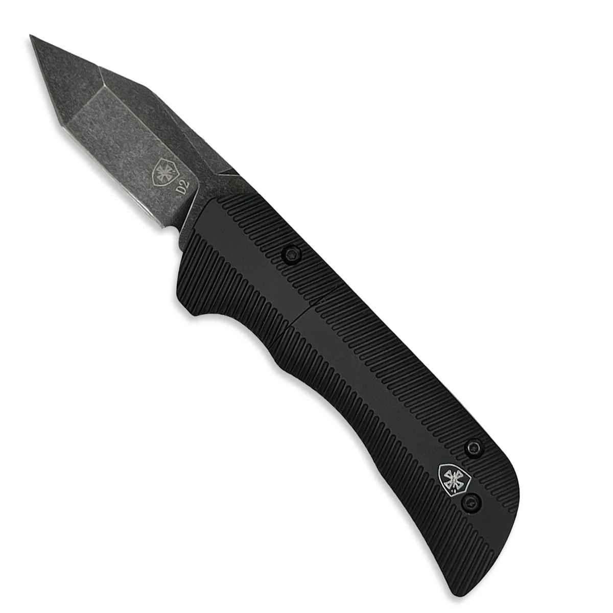 Templar Knife California Legal Auto Assisted Tanto Knife, Black - CAA-ABK-22-1