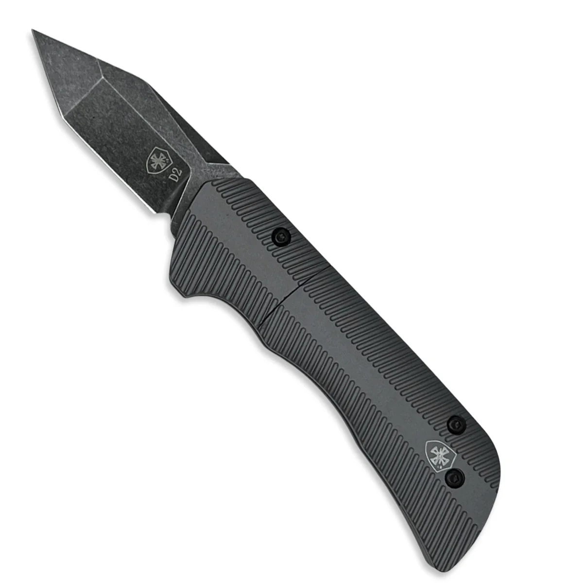 Templar Knife California Legal Auto Assisted Tanto Knife, Gunmetal Grey - CAA-AGM-22-1