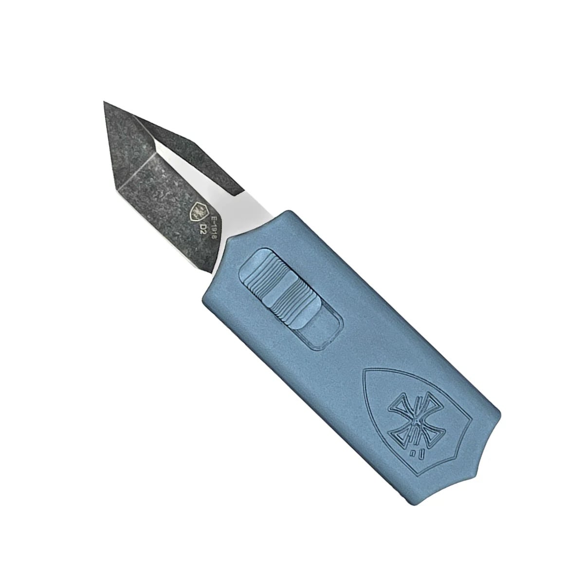 Templar Knife Sentinel Money Clip OTF Tanto Knife, Blue - SMC-AGB-22-1 - Templar Knife