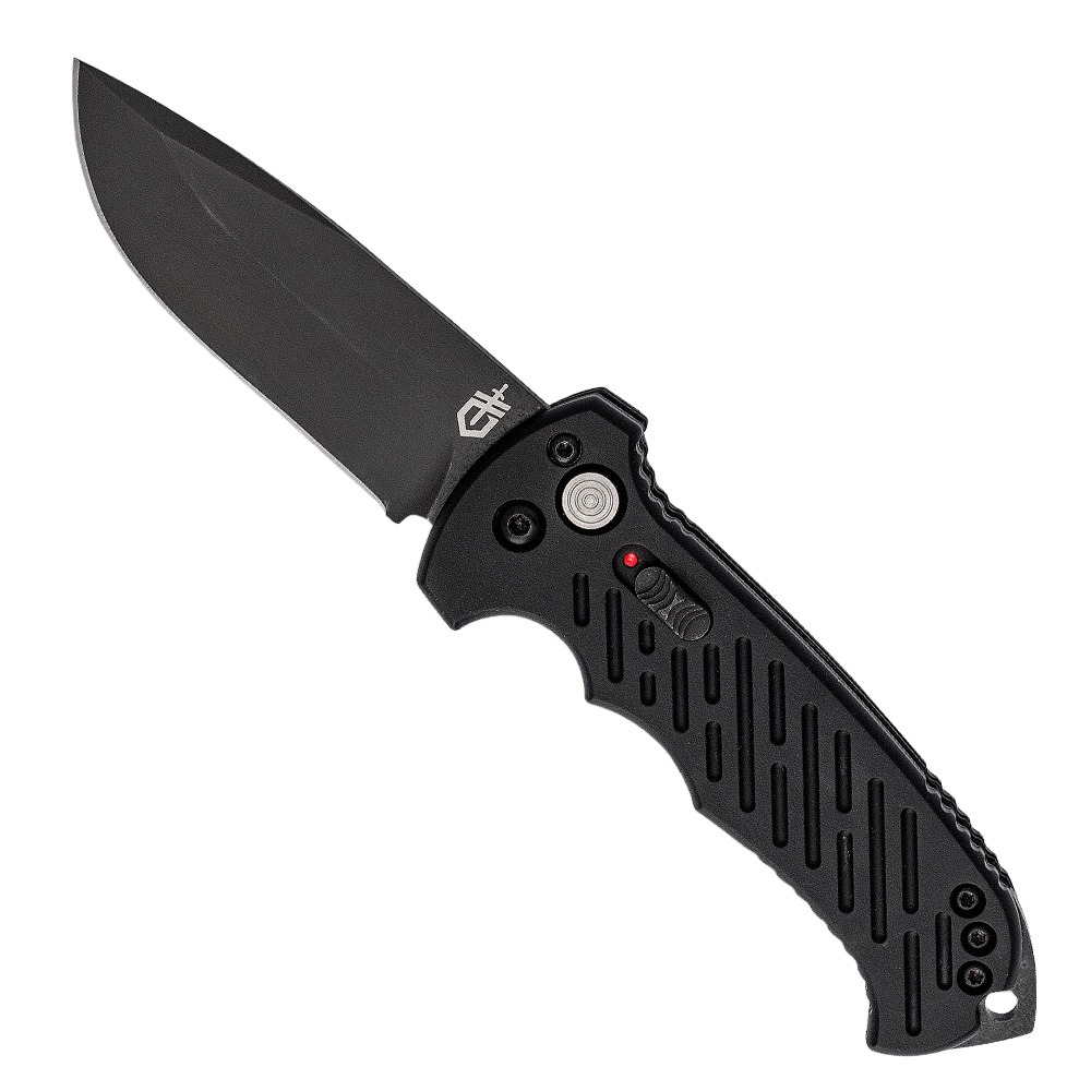 Gerber Gerber 06 Auto Drop Point Folding Knife, Black - 30-001295N