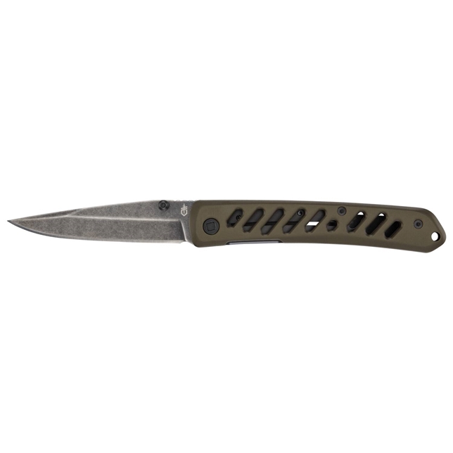 Gerber Affirm Folding Drop Point Knife, Green - 1074312 - Gerber