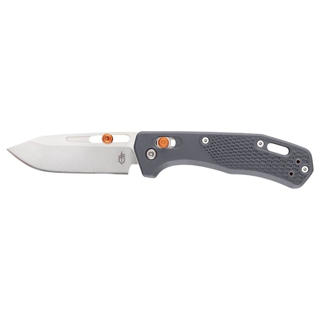 Gerber Assert Folding Drop Point Knife, Grey - 30-001921