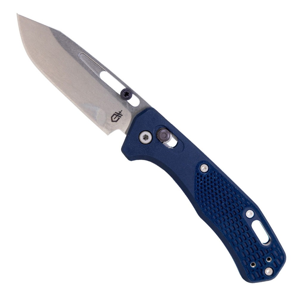 Gerber Gerber Assert Magnacut Folding Clip Point Knife, Blue - 1075373