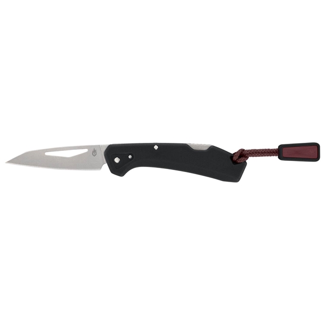 Gerber LST Mini Folding Wharncliffe Knife, Black - 1074528