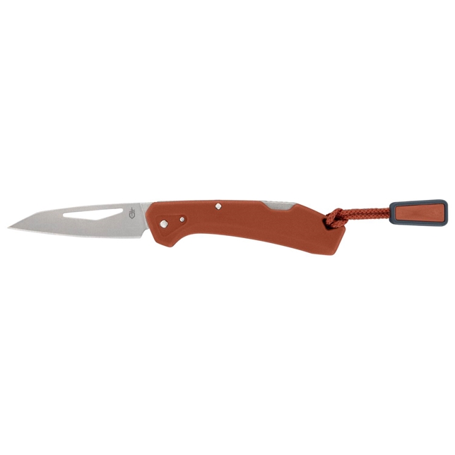 Gerber LST Mini Folding Wharncliffe Knife, Burnt Orange - 1074534