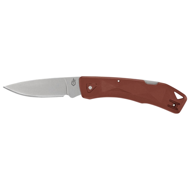 Gerber LST Ultra Folding Drop Point Knife, Drab Red - 1074514 - Gerber