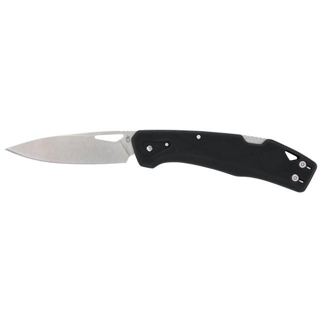 Gerber LST Folding Drop Point Knife, Black - 1074516