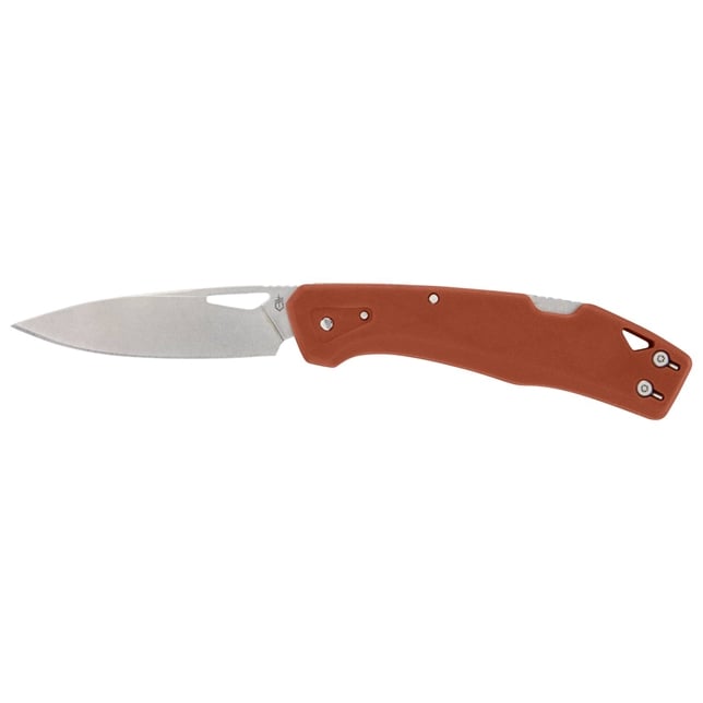 Gerber LST Folding Drop Point Knife, Burnt Orange - 1074522