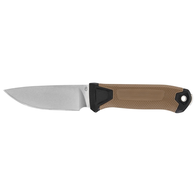 Gerber Strongarm Camp Fixed Blade Drop Point Knife, Coyote Brown - 1075371 - Gerber