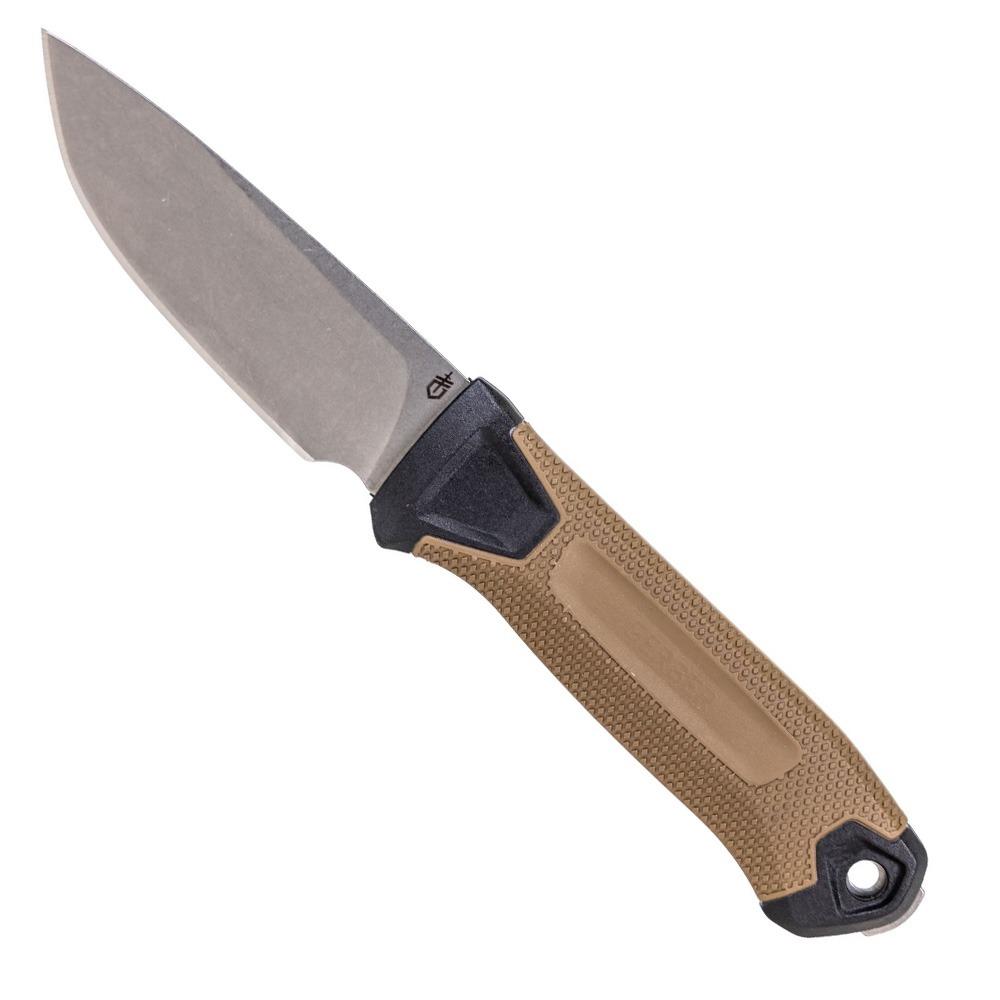 Gerber Gerber Strongarm Camp Fixed Blade Drop Point Knife, Coyote Brown - 1075371