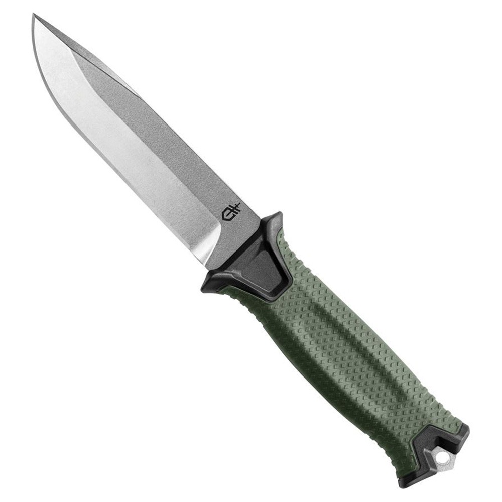 Gerber Strongarm Fixed Blade Drop Point Knife, Foliage Green - 1069028