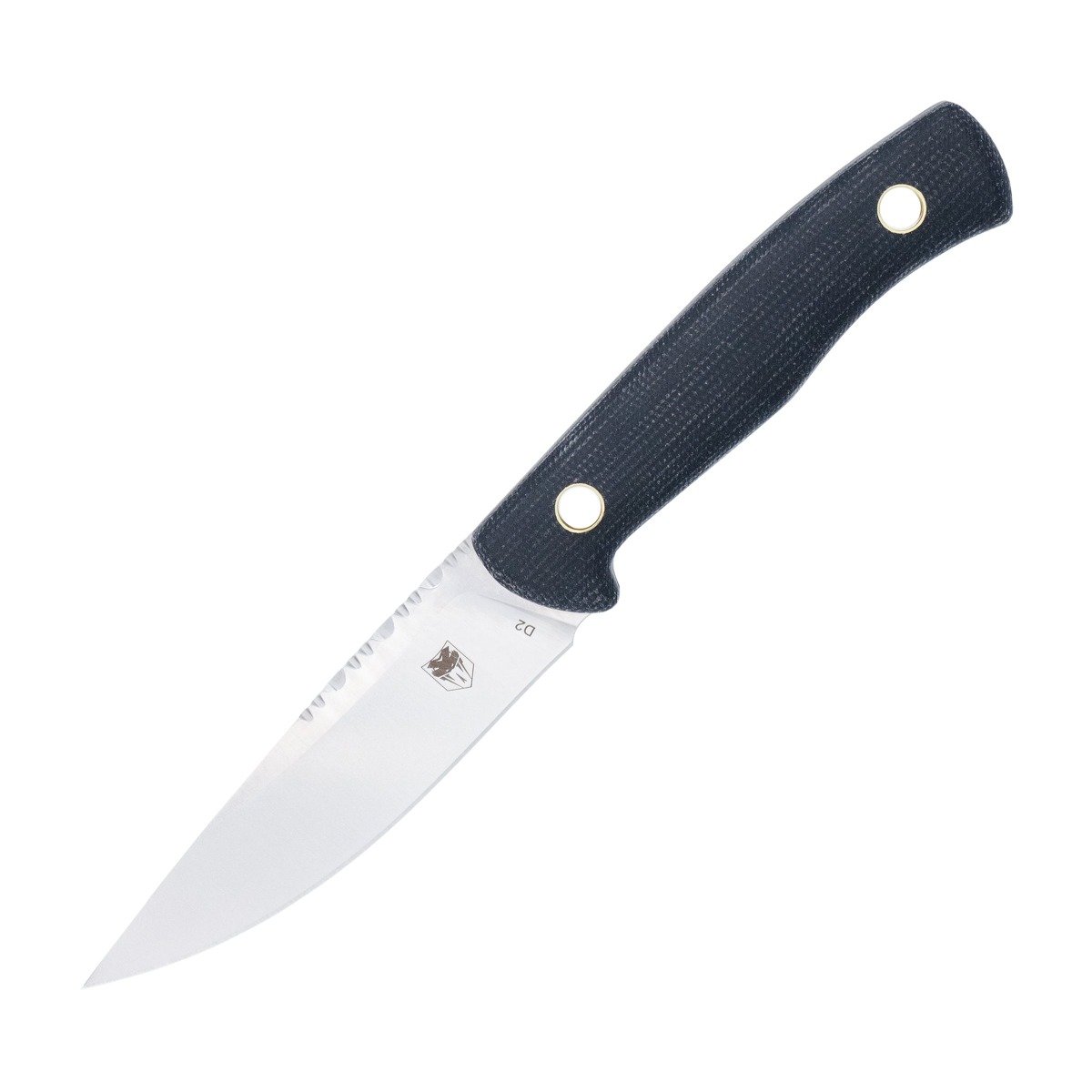 CobraTec Knives Koonsman Fixed Blade Drop Point Knife, Black - CTKMNBLK