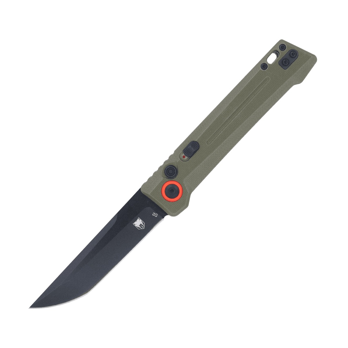 CobraTec Knives Inferno Folding Tanto Knife, OD Green - CTIFRODG - Cobratec Knives Llc