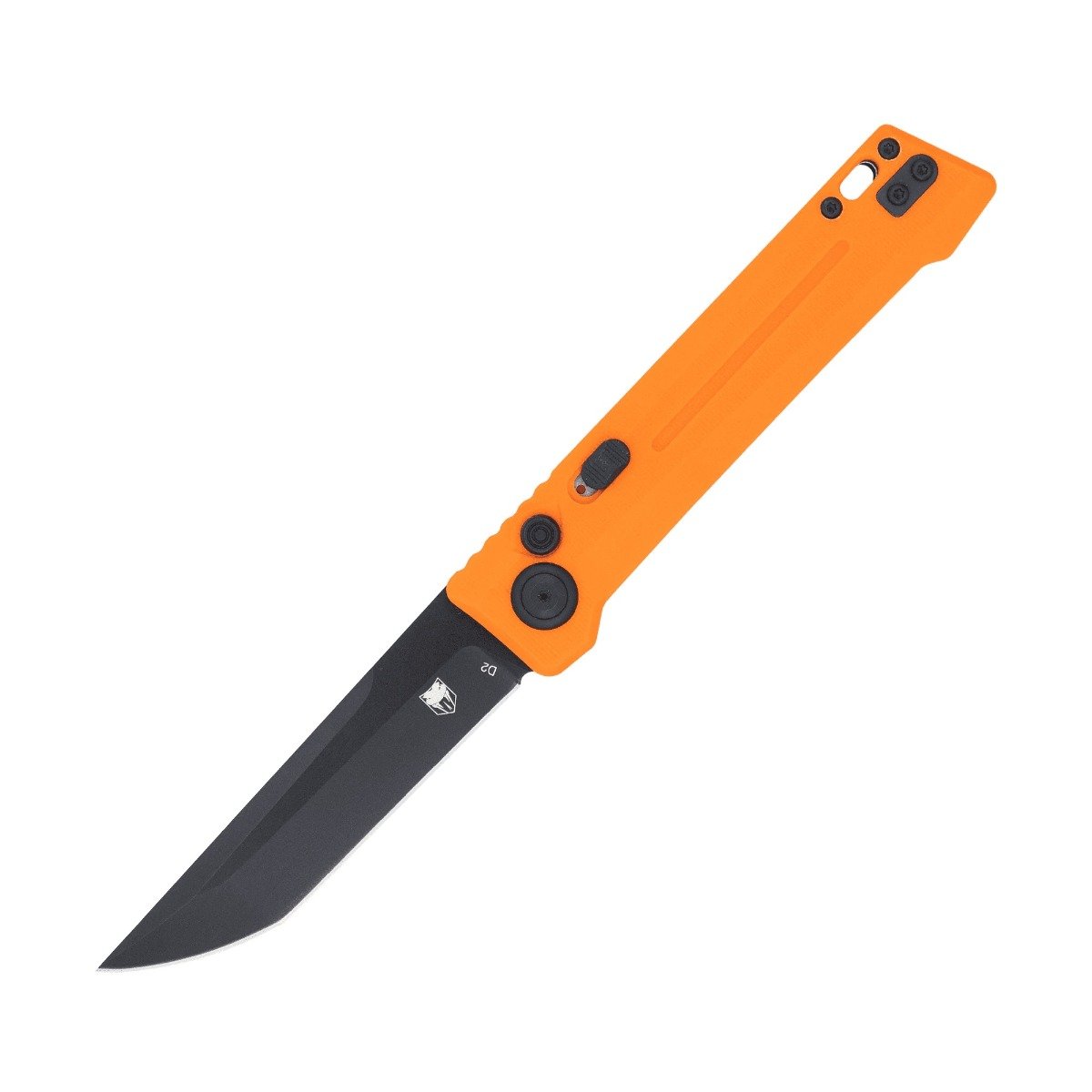 CobraTec Knives Inferno Folding Tanto Knife, Orange - CTIFRORG - Cobratec Knives Llc