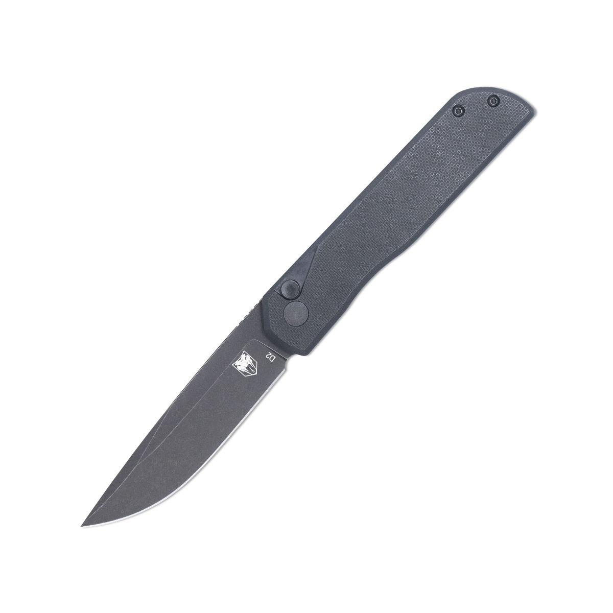 CobraTec Knives Prowler Folding Drop Point Knife, Black - CTPLRBLKBLDNS - Cobratec Knives Llc