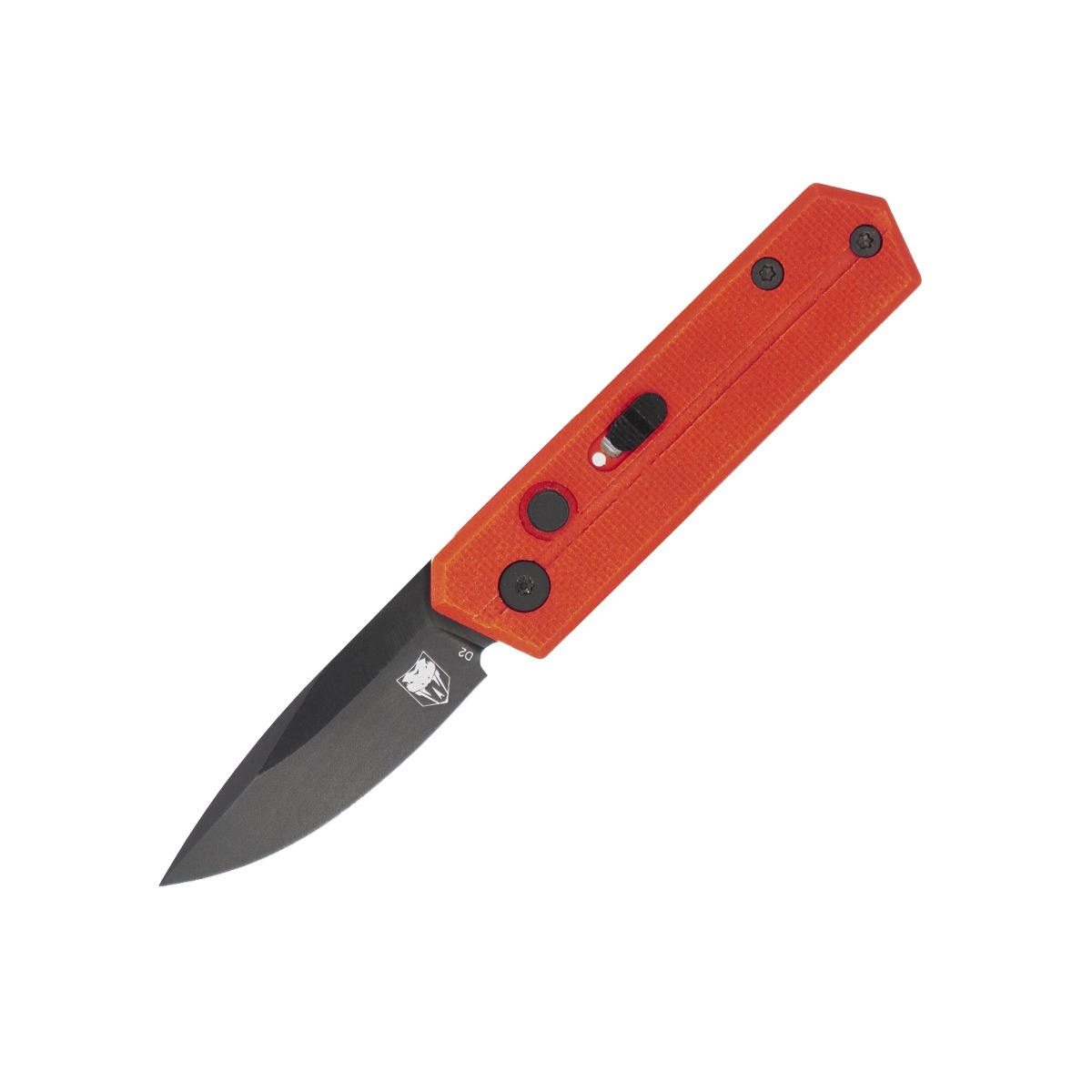 CobraTec Knives Stinger Folding Drop Point Knife, Red - CTSTRRED - Cobratec Knives Llc