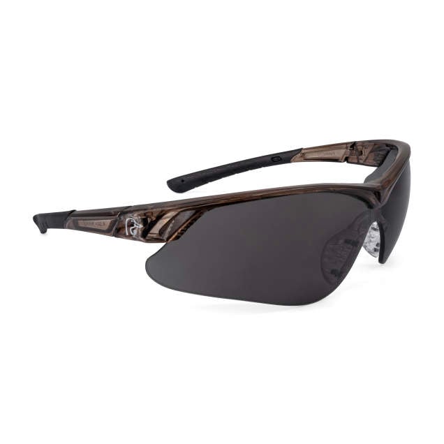 Radians Ducks Unlimited Half Frame Shooting Glass Brown / Smoke -DU-HF1-3020C - Radians
