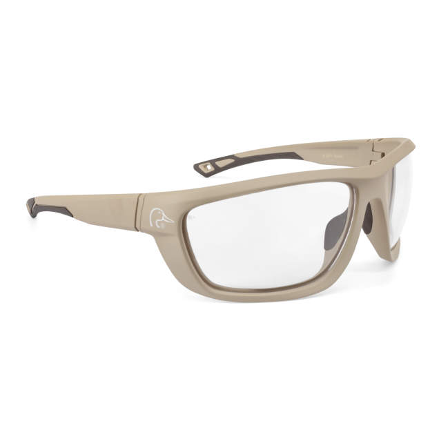 Radians Ducks Unlimited Full Frame Shooting Glass Tan / Clear - DU-FF1-3010C - Radians