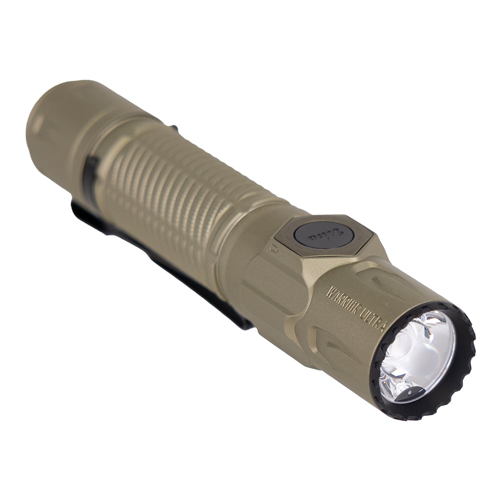 Olight Warrior Ultra 2500 Lumen Tactical Flashlight, Olive Green - Olight