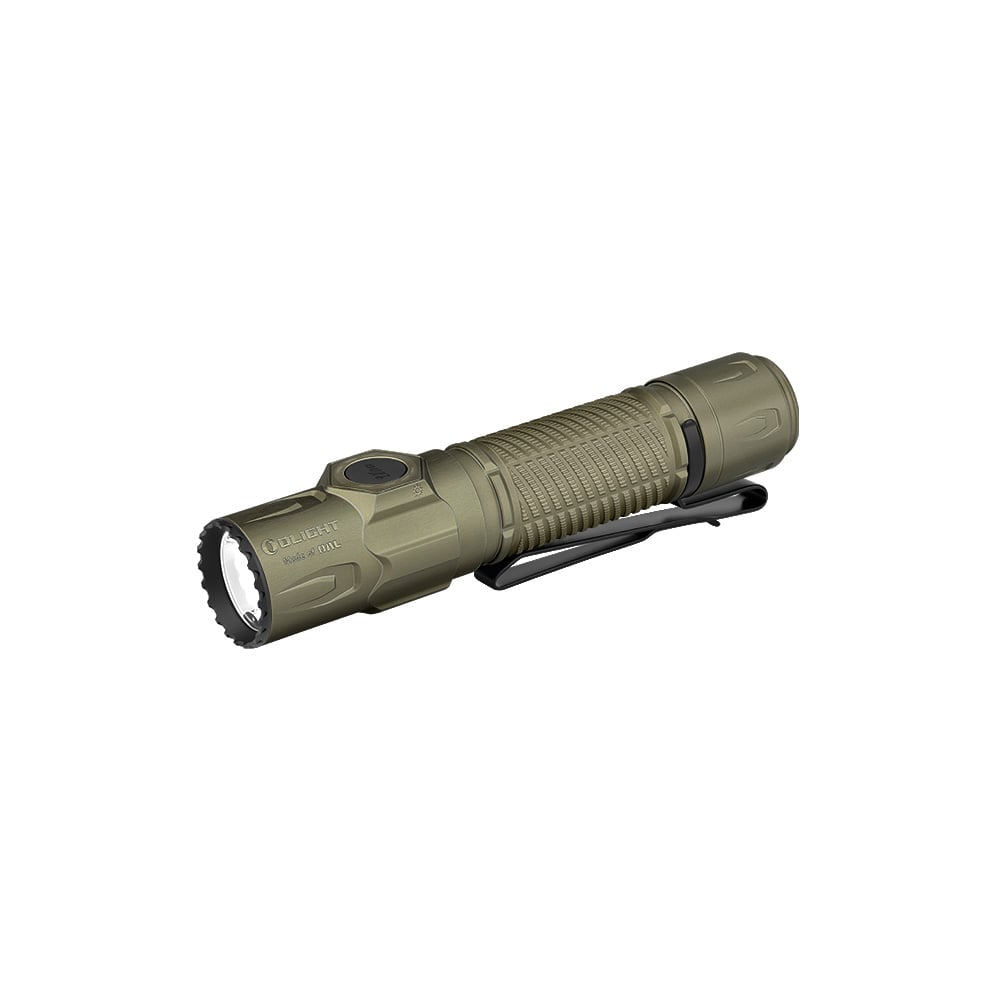 Olight Warrior Ultra 2500 Lumen Tactical Flashlight, Olive Green - Olight