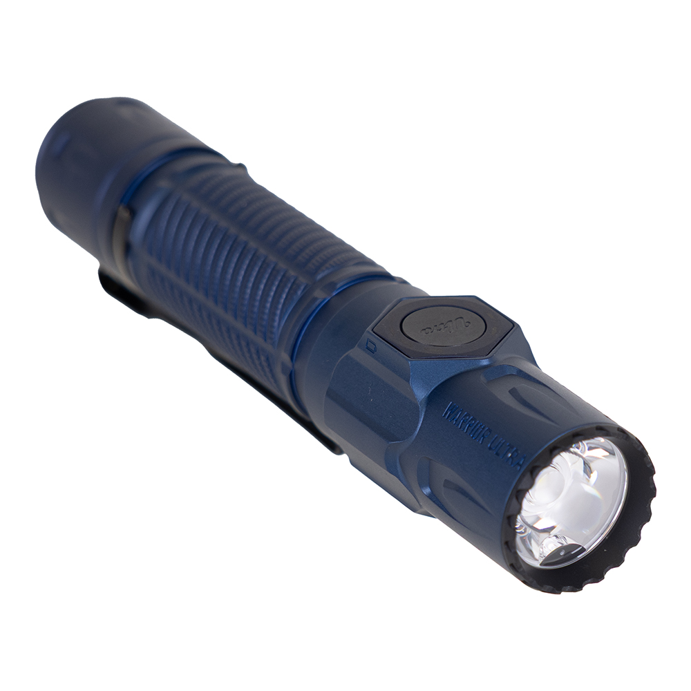 Olight Warrior Ultra 2500 Lumen Tactical Flashlight, Navy Blue