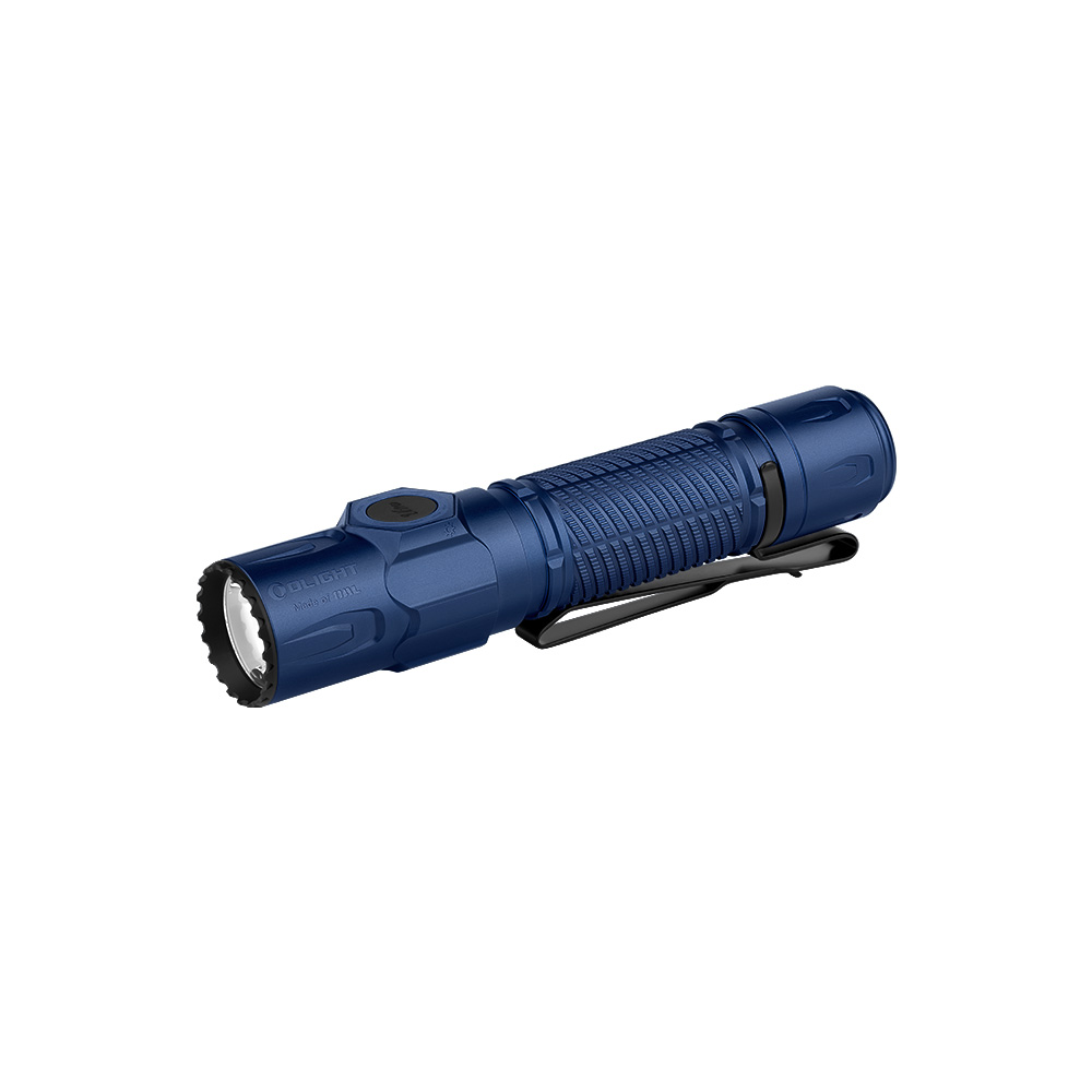 Olight Warrior Ultra 2500 Lumen Tactical Flashlight, Navy Blue
