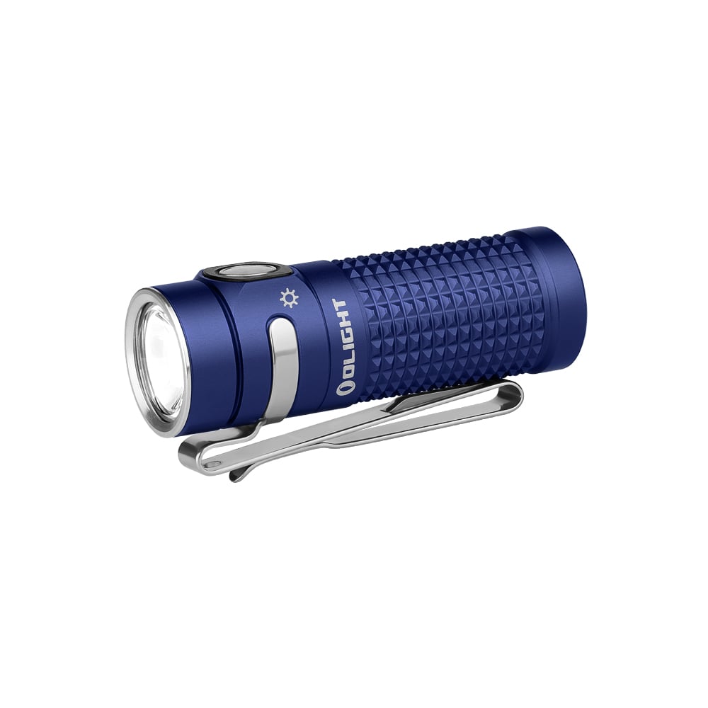 Olight Baton 4 1300 Lumen EDC Flashlight, Regal Blue
